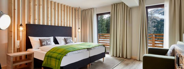 Alpenwohnen - Schlafzimmer - Beispiel