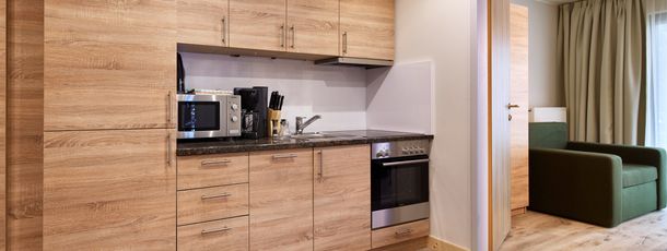 Alpenwohnen - Küchenzeile - Beispiel