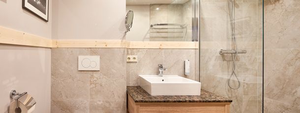 Alpenwohnen - Badezimmer - Beispiel