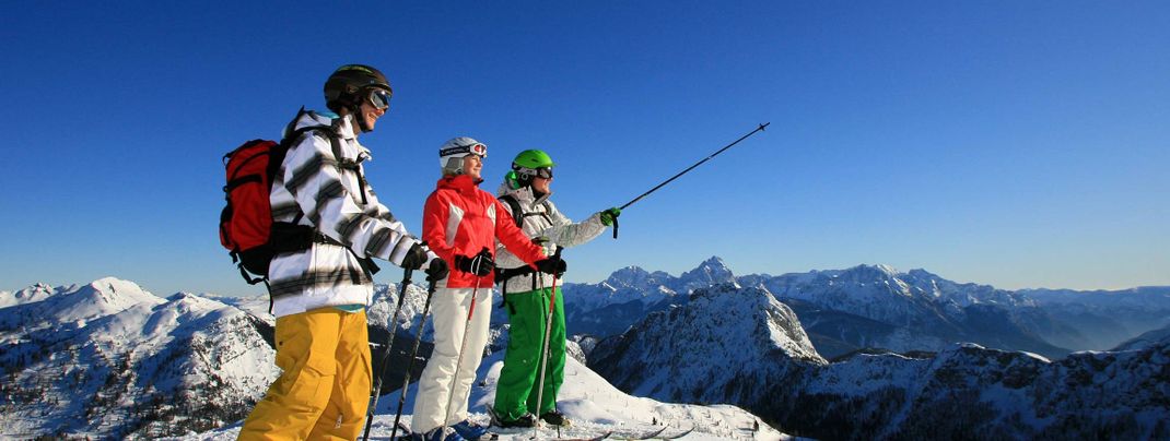 Skifahren in Kärnten größten Skigebiet.