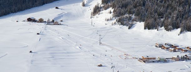 Anfängerwiese direkt am Ortsanfang