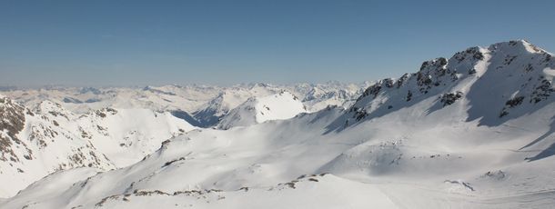 Aussicht vom Rothorn Gipfel