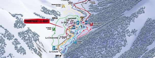 Detaillierte Infos zum Langlauf und den Loipen im Langlaufgebiet Champagny en Vanoise