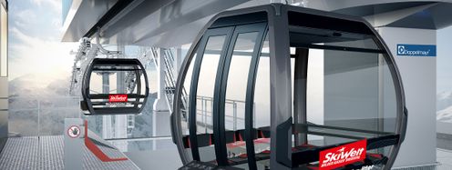 Die neue Salvistabahn in der SkiWelt.