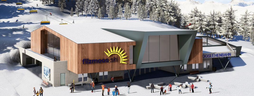 Die neue Mooslehenbahn ist mit Wetterschutzhauben ausgestattet.