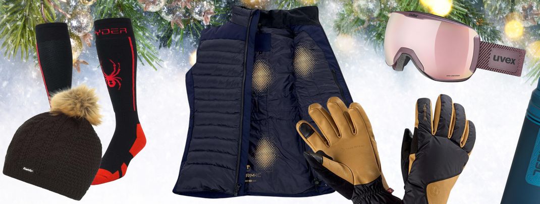 Über diese Geschenke freut sich jeder Wintersportler.