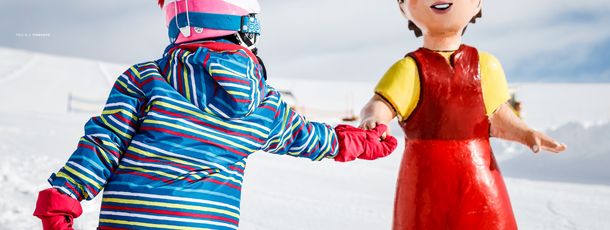 Mit Heidi und ihren Freunden Skifahren lernen!