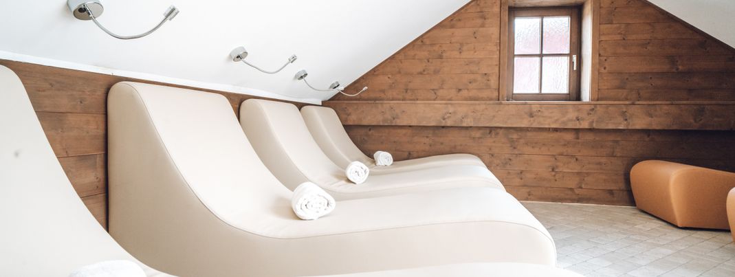 Entspannen in der Wellnessoase mit Ruheraum