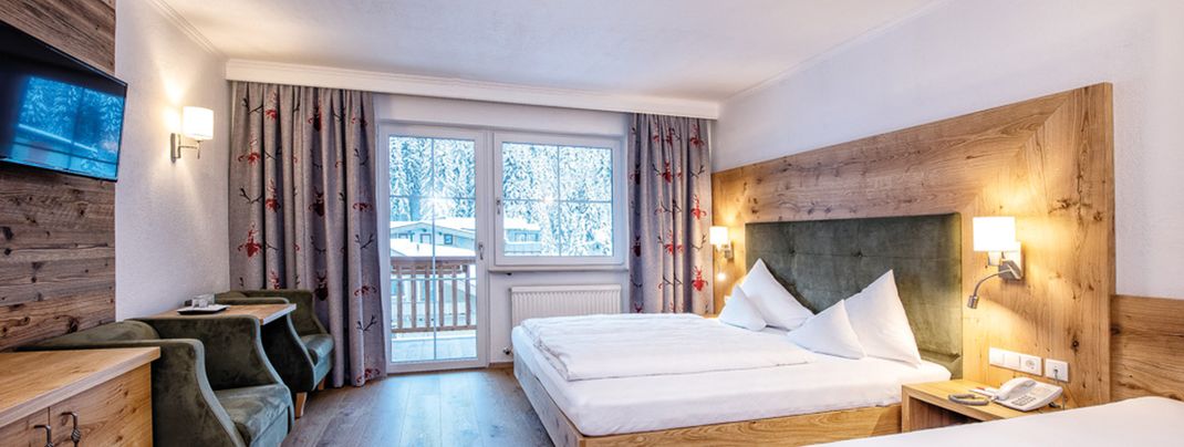 Moderne Wohlfühlzimmer im Landhotel Maria Theresia