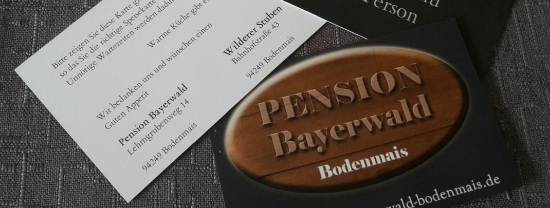 Detaillierte Infos zur Unterkunft Pension Bayerwald