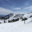 View from the top station of Broadway Express: The slopes are ideal for beginners and ski novices.