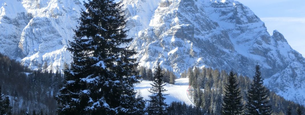 An der Rotwand finden sich anfängertaugliche Abfahrten