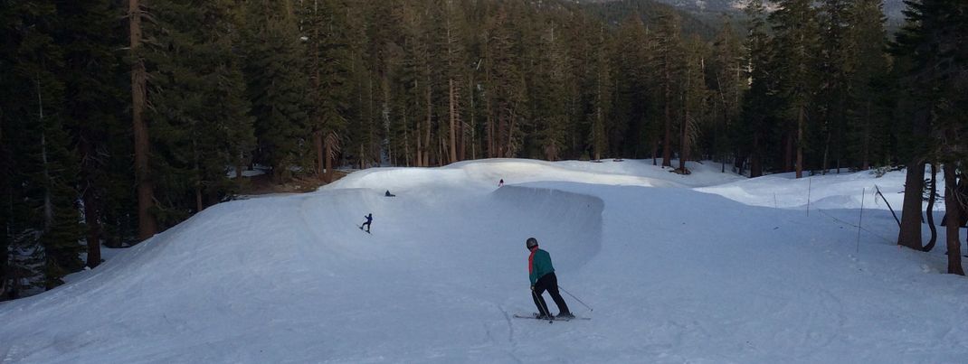 Mini-Pipe im Wonderland Playground.