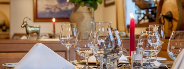 Alte Gaststube im Hotel Mondschein