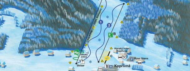 Information about the ski resort Koprivna