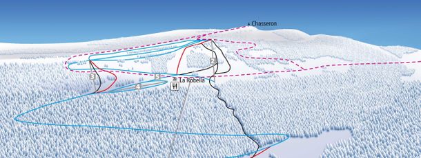 Detaillierte Infos zum Skiurlaub im Skigebiet La Robella