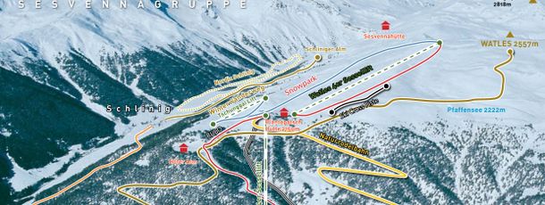 Information about the ski resort Watles