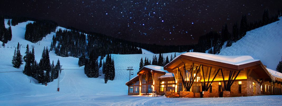 Hüttenromantik am Vail Mountain.