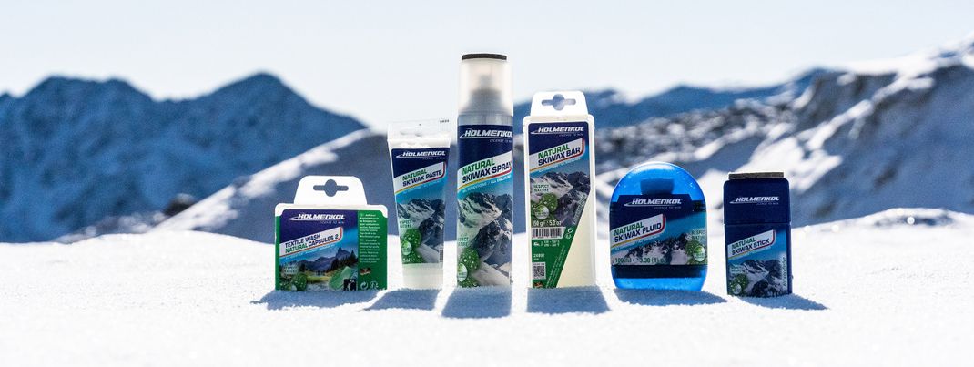 Absolut nachhaltig: die Natural Skiwachs Serie von Holmenkol