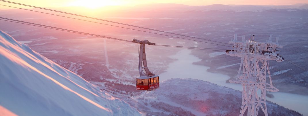 Slalom und Riesenslalom der Damen stehen heuer im schwedischen Are auf dem Programm.