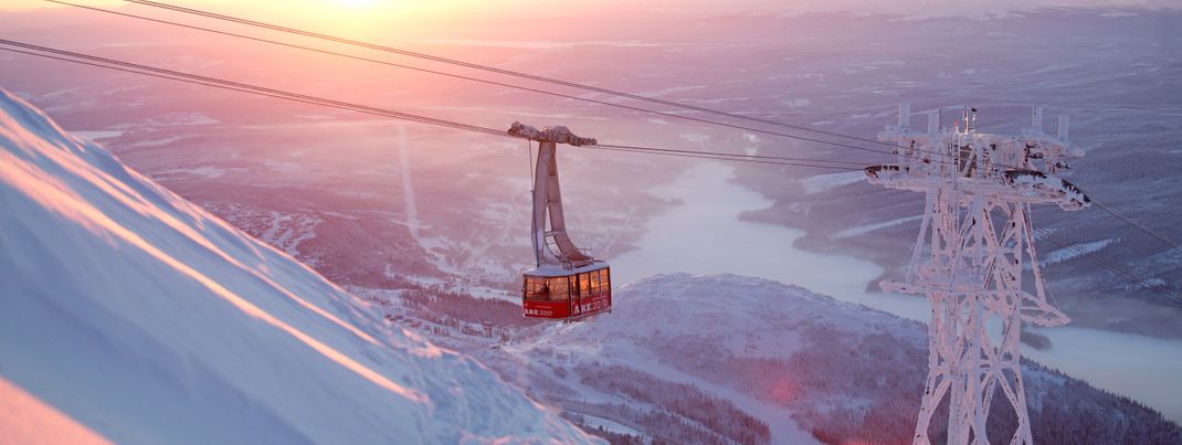 In Are laufen die Lifte nur noch bis Sonntag, 5. April 2020.