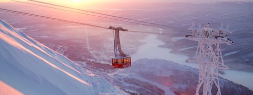 In Are laufen die Lifte nur noch bis Sonntag, 5. April 2020.