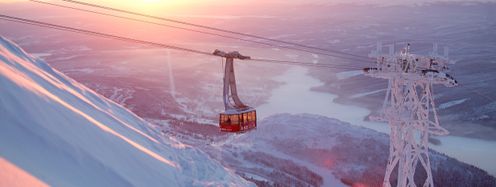 Zwei Weltcuprennen der Damen stehen im beliebten schwedischen Skigebiet in Are auf dem Programm.