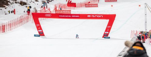Die Herrenrennen finden in Courchevel statt, die Damenrennen und die Parallel-Events in Méribel.