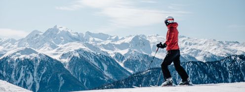 Pistenspaß mit Traum-Aussicht im Skigebiet Watles