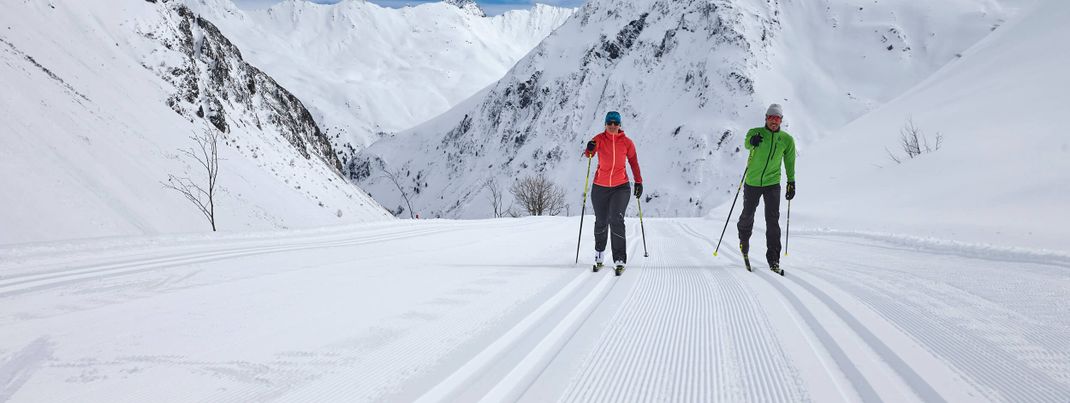 Galtür ist ein echter Hotspot für Langäufer in Tirol.