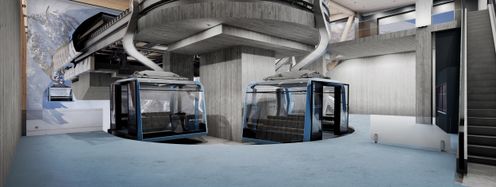 The new 3S-Bahn will connect Zermatt with Italy from 2021.