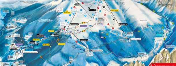 Pistenplan Plose Brixen