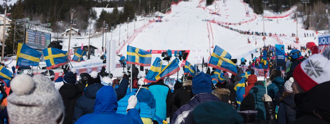 Mehrere Tausend Fans werden im Zielbereich in Are erwartet.