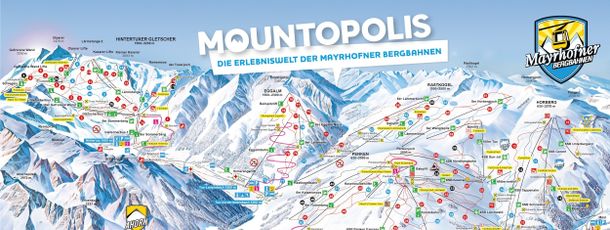 Pistenplan Mayrhofen