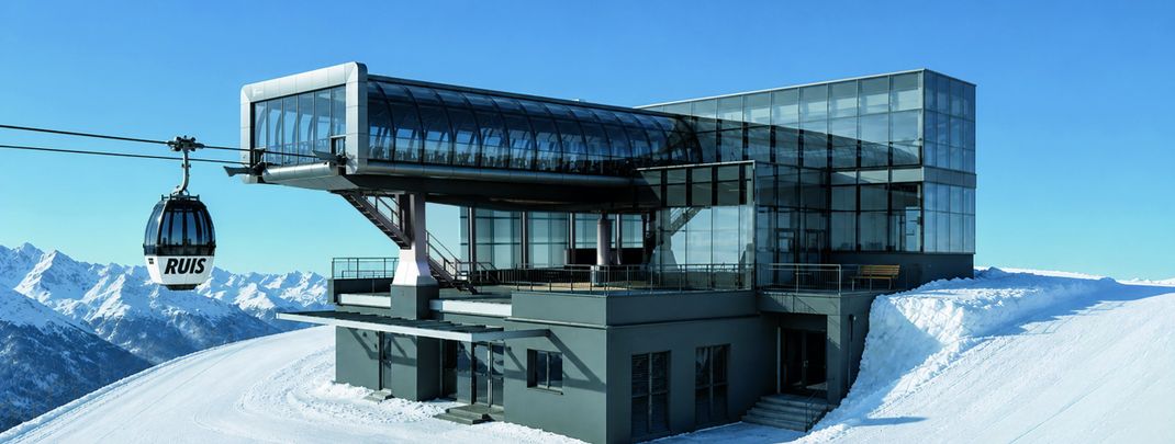 The new Ruis gondola is just one of three new lift installations at Kronplatz.