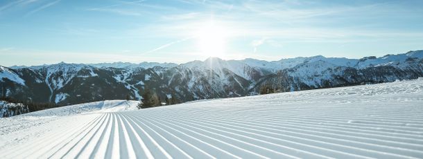 40 bestens präparierte Pistenkilometer warten am Shuttleberg im Salzburger Land.