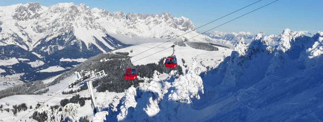 Die roten Gondeln auf die Hohe Salve in Söll gehören jetzt der Vergangenheit an.