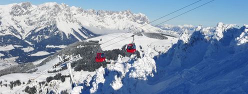 Die roten Gondeln auf die Hohe Salve in Söll gehören jetzt der Vergangenheit an.