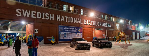 In Östersund befindet sich das Biathlonzentrum Schwedens.