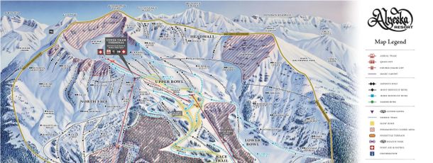 Information about the ski resort Alyeska Resort