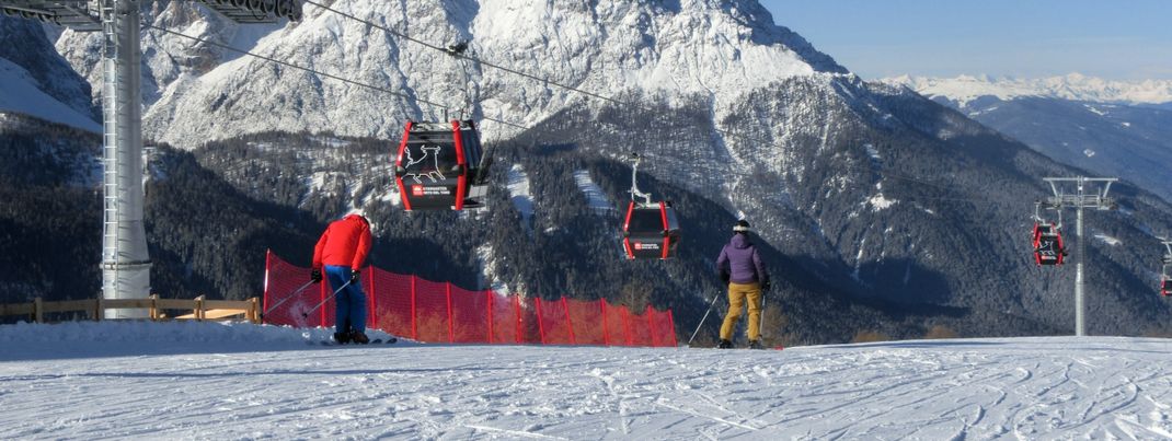 Die Sextner Dolomiten punkten mit modernen Liftanlagen