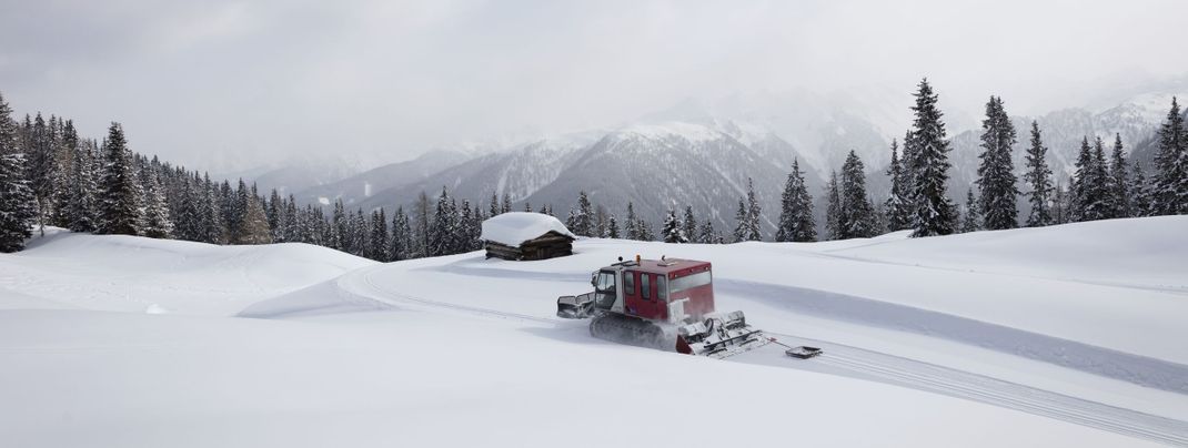 Die Höhenloipe Dorfberg verläuft in bis zu 1.950 Metern Höhe - hier ist Schneesicherheit garantiert!