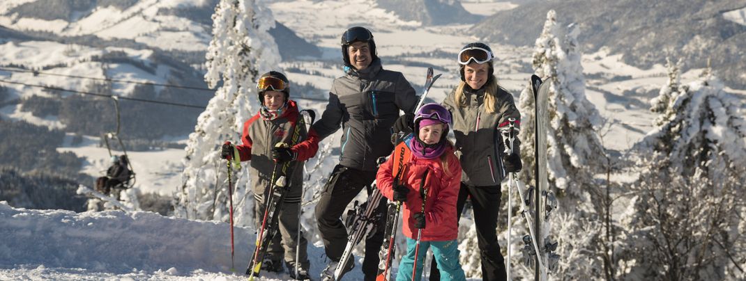 Insbesondere für Familien mit Kindern bietet der Kaiserwinkl tolle Pisten und verlockende Angebote.