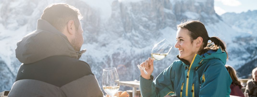 In Alta Badia trifft Skivergnügen auf erstklassige Kulinarik.