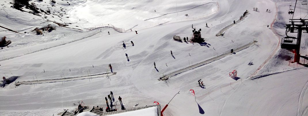 Wolli-Anfängerpark im Teilgebiet Sunnegga