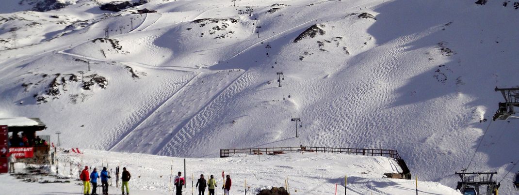 Knackige Pisten und Freeride-Hänge im Schwarsee Gebiet