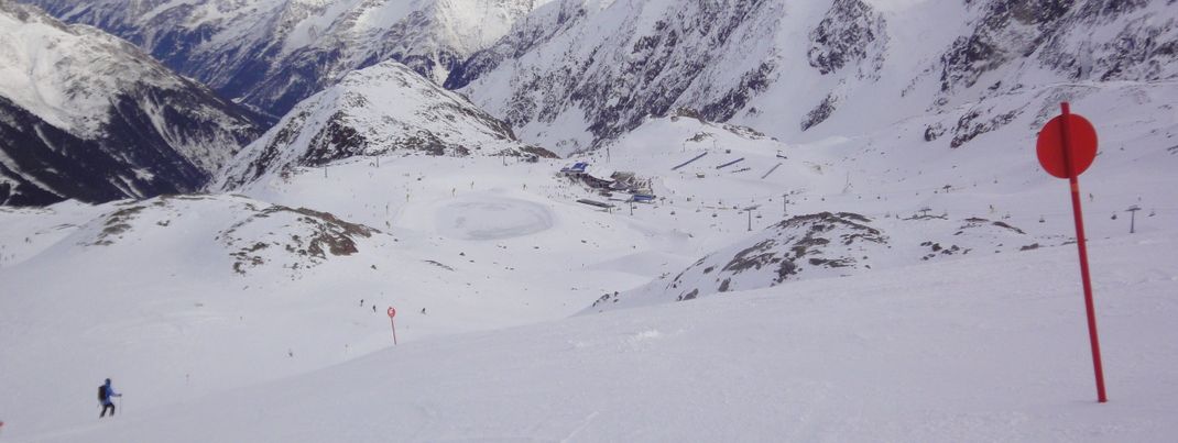 Schöner Carving-Hang: Piste