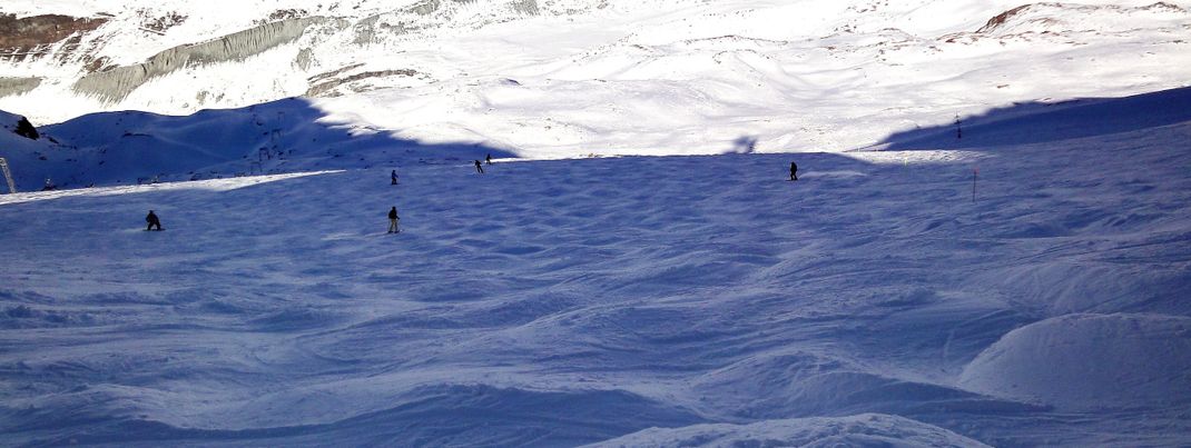 The off-piste trail Nr. 33 at Hohtälli