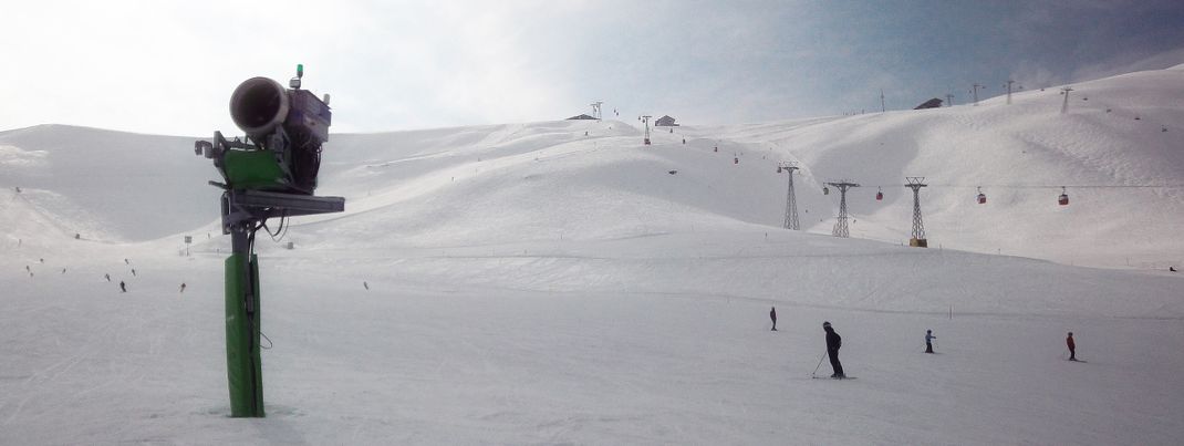 Auch im oberen Bereich von Kleine Scheidegg und Männlichen wird beschneit!