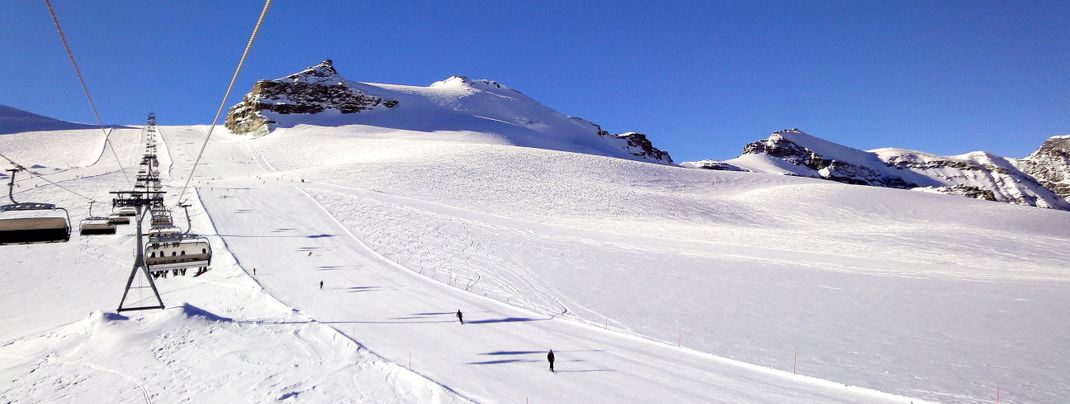 Perfekte Pisten am Theodulgletscher